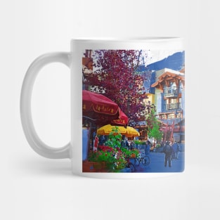 Pedestrian Village Mug